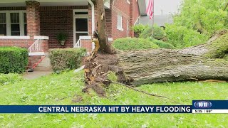 Severe weather strikes central Nebraska; residents deal with storm damage