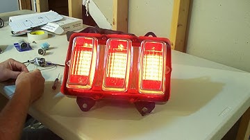 1969 Mustang Sequential LED Tail Light from Vintage LEDs