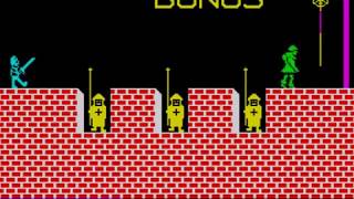 Hunchback ~ ZX Spectrum screenshot 5