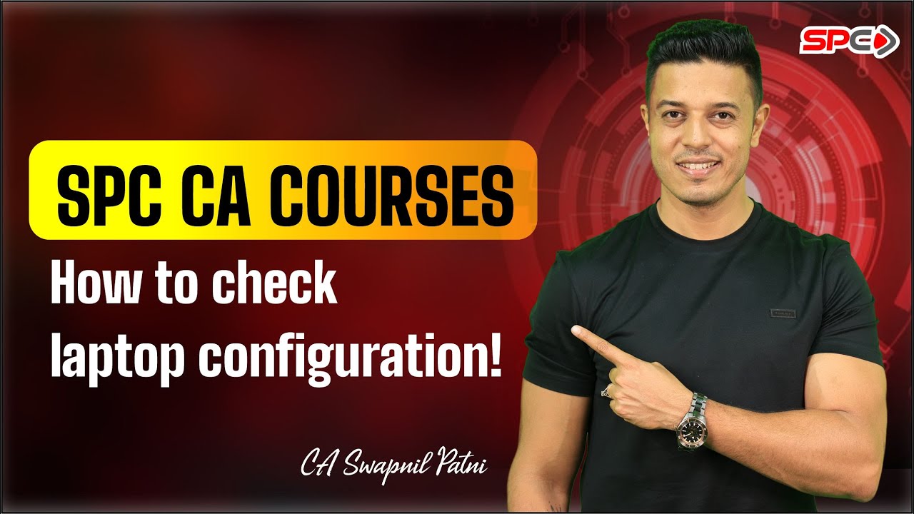 How to check laptop configuration! - YouTube