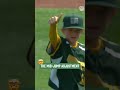 Little Leaguer makes INCREDIBLE MID-JUMP adjustment 🤯