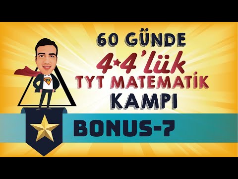 Bonus - 7 I 4*4'lük TYT Matematik Kampı I 18.Gün I #yks2024