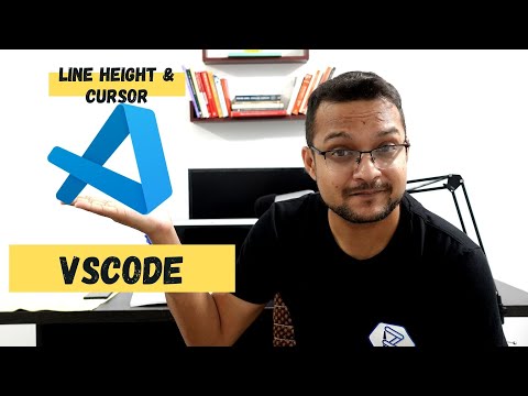06 Visual Studio Code - line height & cursor in vscode