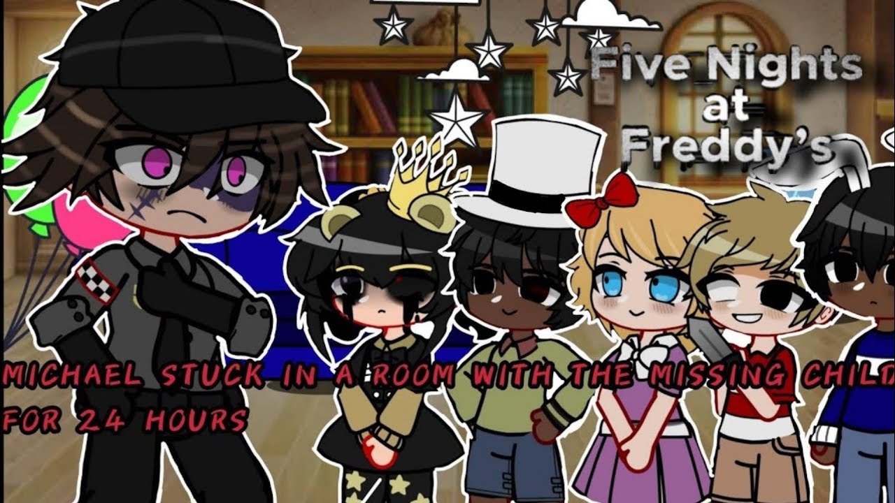 Michael Afton Stuck in a Room with the Missing Children for 24 Hours | FNaF (old AU)