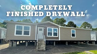 😳COMPLETELY FINISHED DRYWALL in this manufactured home! Check out this home tour of the “Let It Be”