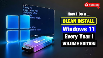 How I Do a Complete CLEAN Install Of Windows 11 Every Year | Fresh Copy Of Windows Install Guide