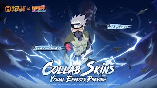 Kakashi Hatake Showcase | MLBB × NARUTO | Mobile Legends: Bang Bang