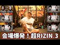 超RIZIN3現地観戦したボクの感想、あの試合を語らせてください!