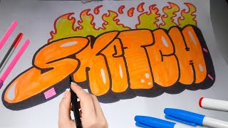 how to draw thrkw up style graffiti screenshot 2
