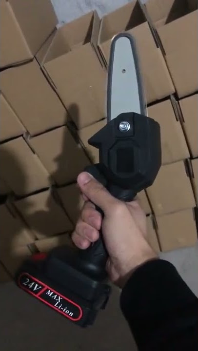 Gergaji Mesin mini murah Cordless Chainsaw 24V 800W