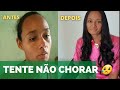 TENTE NÃO CHORAR/ A TRANFORMAÇÃO DE CARLA, DA DOR AO SORRISO/ NUNCA DESISTA DE SEUS SONHOS