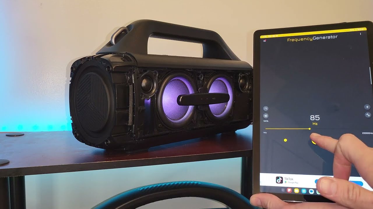 Earfun Uboom X Hertz Test!!! 🥰🥰🥰 - YouTube