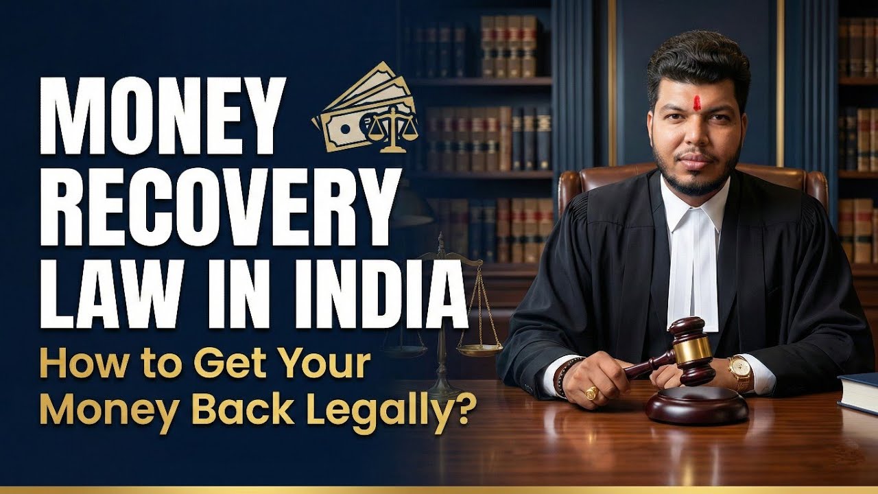 Money Recovery Law in India: How to Get Your Money Back Legally?