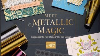 Stampin' Up! Hot Foil System Sneak Peek | See the Beautiful Foil Magic Before Launch Day!