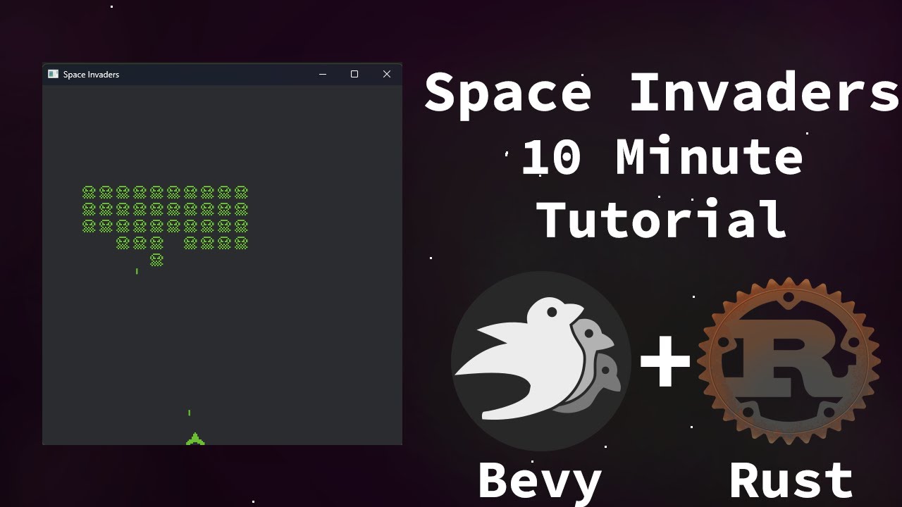 Making a Space Invaders Game with Bevy and Rust in under 10 Minutes ...