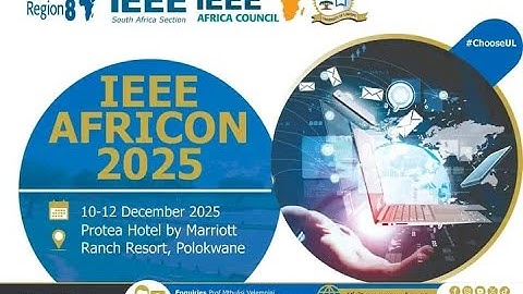IEEE AFRICON 2025 Conference