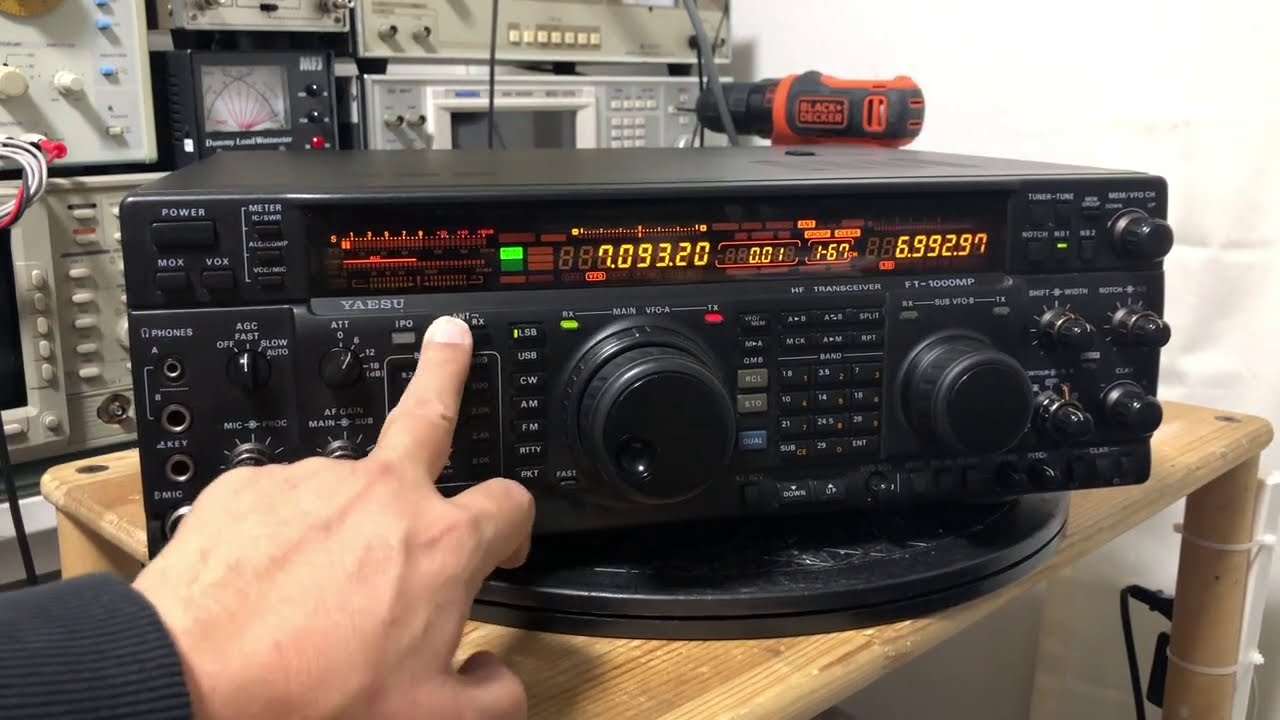 FT-1000MP 修理完了【2021/02/25】 - YouTube