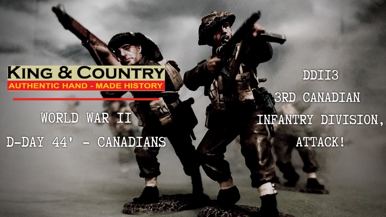 3rd Canadian Infantry Division on D-Day 1944 - King & Country Toy Soldiers Review