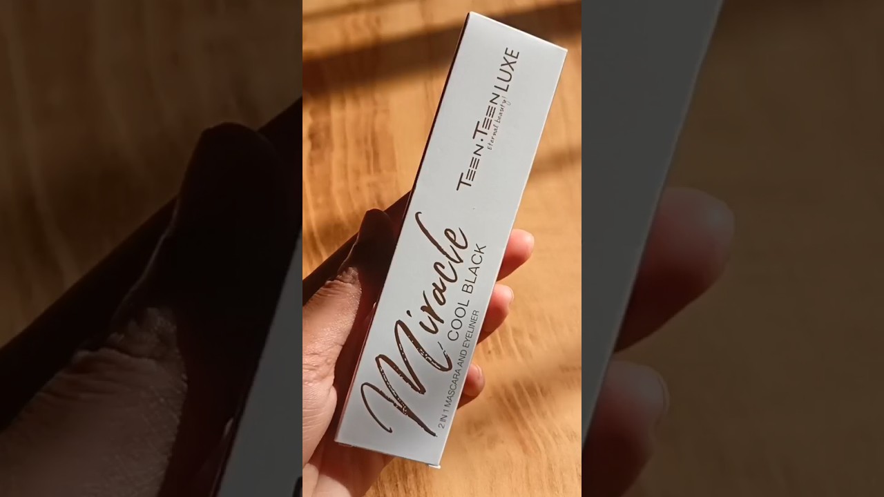 TeenTeen Eternal Beauty Miracle Cool Black 2in1 Mascara & Eyeliner 