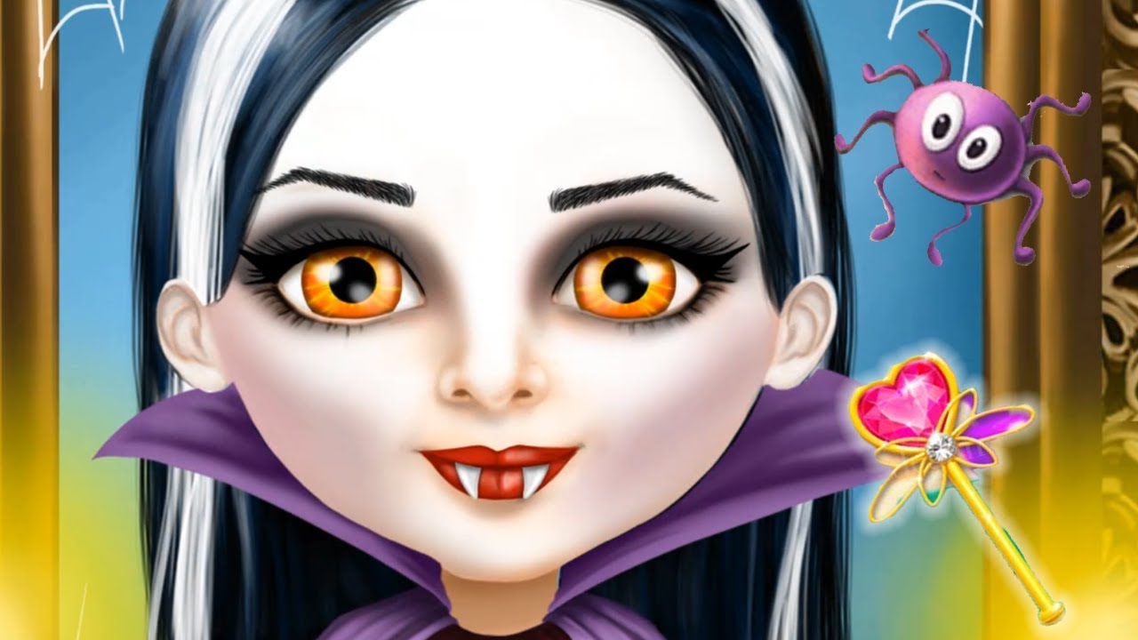 Fun Girl Care Kids Games - Sweet Baby Girl Halloween Fun 2 - Spooky Makeover Dress Up Fun Kids