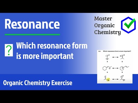 Which Resonance Form is More Important?