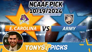 East Carolina vs. Army Pick 10/19/24 NCAAF Week 8 Predictions