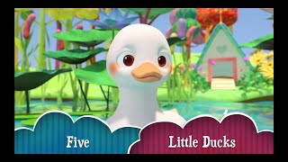 🦆 Five Little Ducks Went Swimming One Day | Fun & Educational Counting Song for Kids & Toddlers