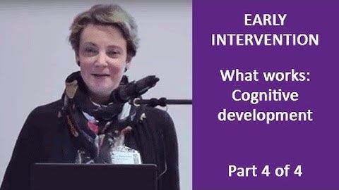 What works to support parent-child relationships: part 4 of 4 – cognitive development