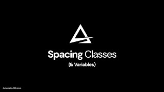 AUTOMATIC.CSS Spacing Classes & Variables