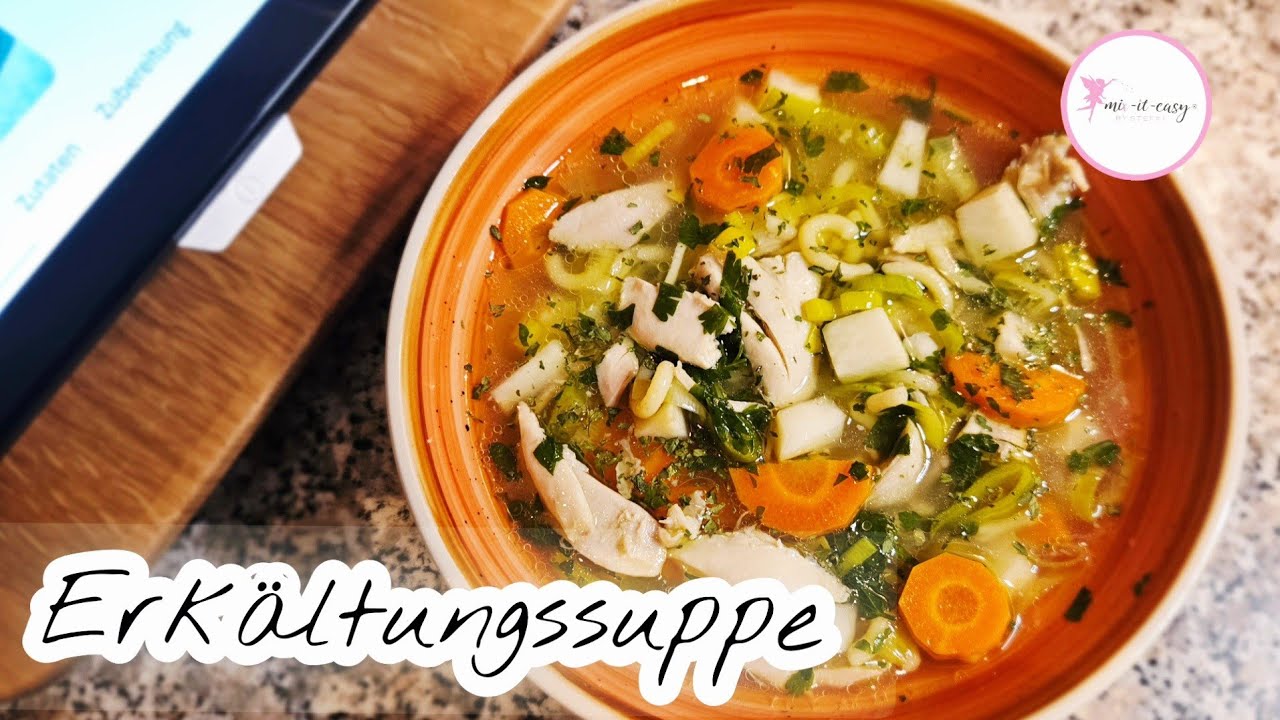 🥣 Erkältungssuppe aus dem Thermomix – tut gut, wärmt & stärkt 🤍 Hühnerkraftbrühe - slowcooking