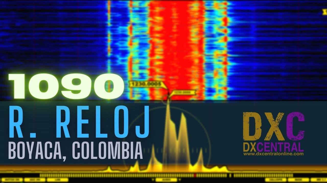1090 Radio Reloj Boyaca, Colombia (Charleston) YouTube