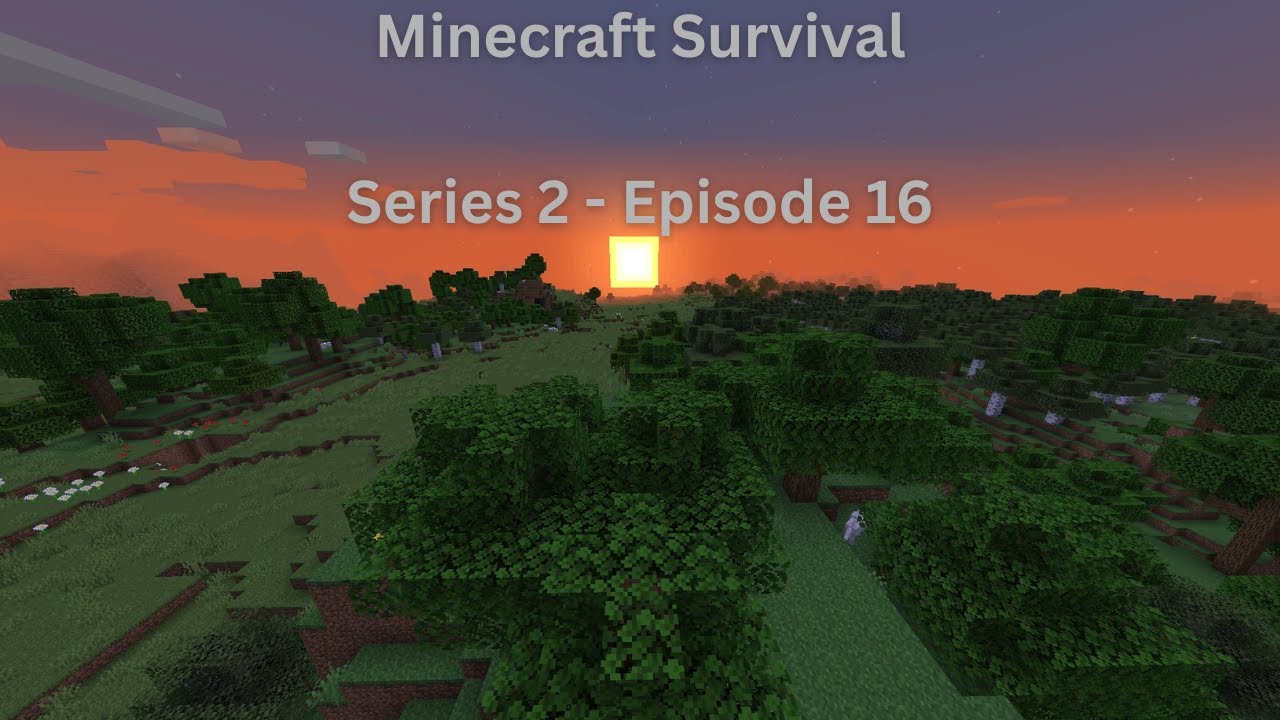 Minecraft survival - Series 2 - Episode 16 - Resources for the house expansion