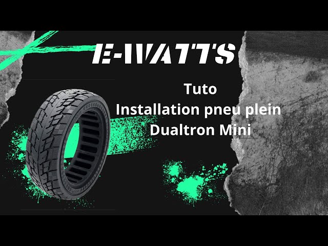 TUTO : Montage / démontage des pneus sur une Dualtron mini 