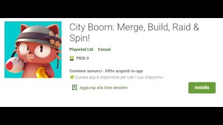 City Boom: Merge, Build, Raid & Spin! Gameplayer screenshot 1