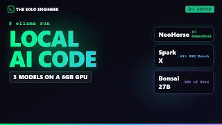 I Replaced Copilot With 3 Free AI Models (6GB GPU)