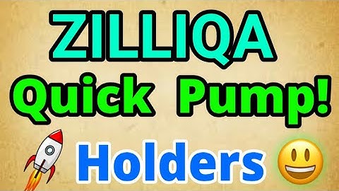 Zilliqa Quick PUMP || Zilliqa Price Prediction! Zil Today Update