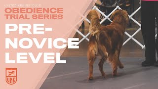 UKC Obedience: Train Your Dog for the PreNovice Level | United Kennel Club