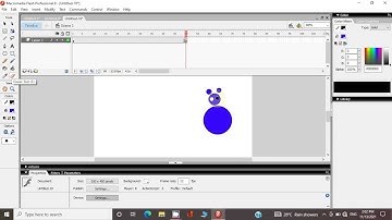 Shape Tweening in Flash/Adobe animate CC in Tamil