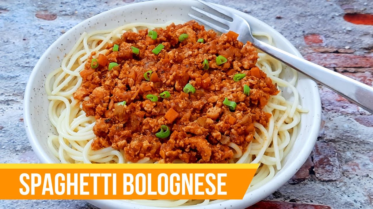 Spaghetti Bolognese Recipe | Quick & Easy Chicken Bolognese
