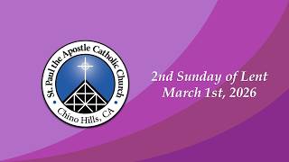 Second Sunday of Lent | March 1, 2026
