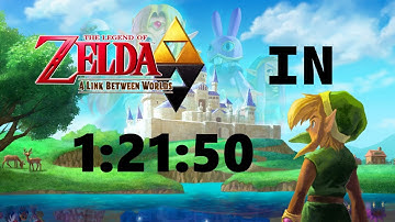 The Legend of Zelda: A Link Between Worlds any% in 1:21:50 (3rd place on speedrun.com)