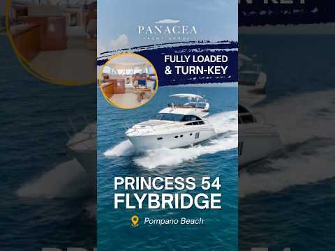 $550K Luxury Yacht | 2009 Princess 54 Flybridge For Sale | Loaded & Turn-Key