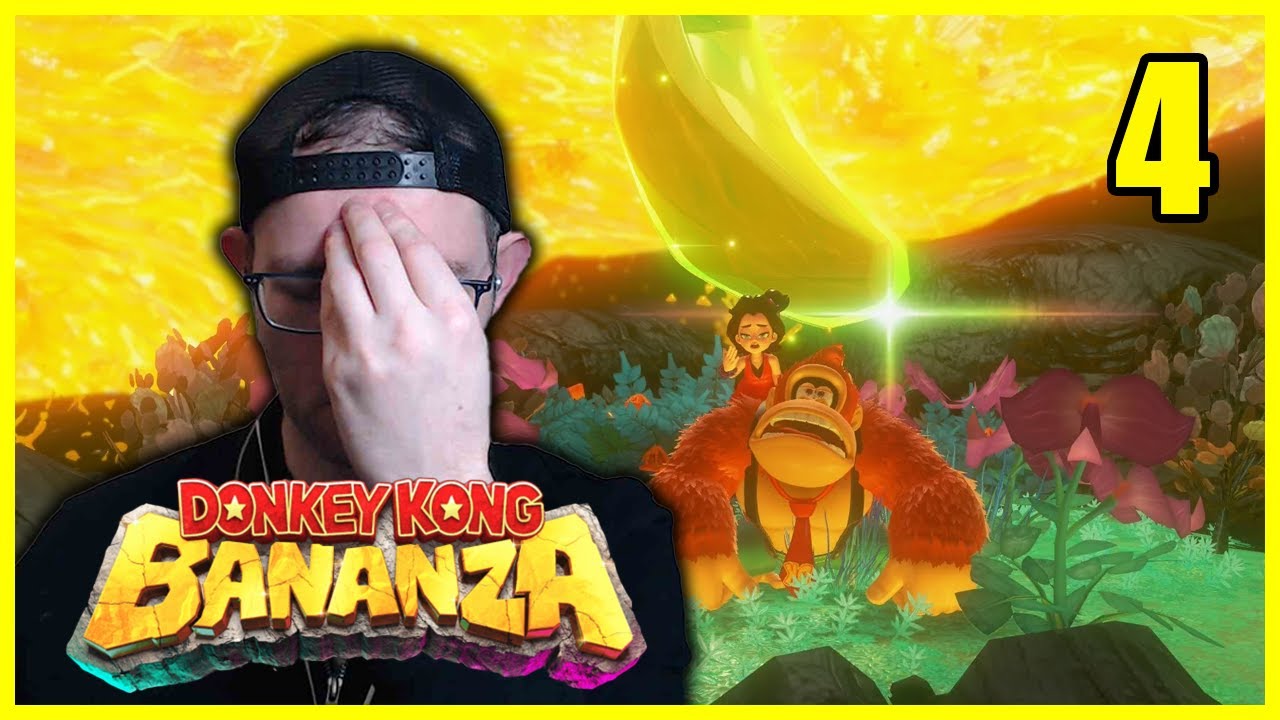 Donkey Kong Bananza #4 - Floating in thunder is not a good idea