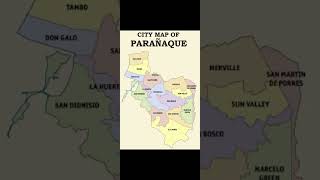City Map Of Parañaque [Metro Manila]