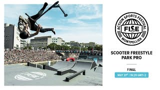 FWS 2019 MONTPELLIER: Scooter Freestyle Park Pro Final