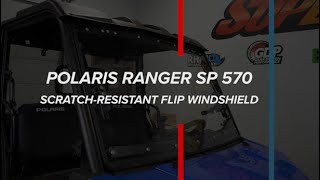 How to Install SuperATV's Flip Windshield on the Polaris Ranger SP 570 screenshot 5