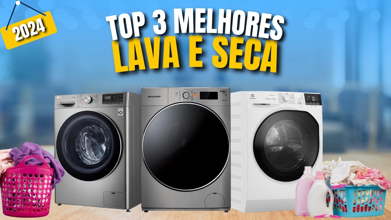 ⭐Facilite sua Vida: Top 5 Máquinas Lava e Seca para 2024! Melhores Lava ...