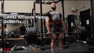 Heavy deadlifts with doug miller and sean torbati | gainz tour
california tiger fitness