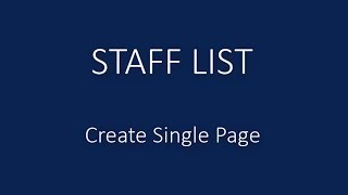 WordPress Plugin | Staff Directory | Create Bio Page