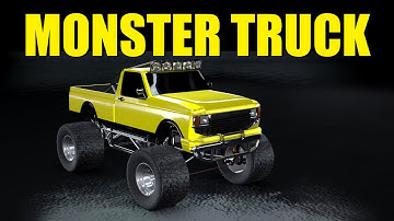 I Built a Monster Truck in Automation / BeamNG